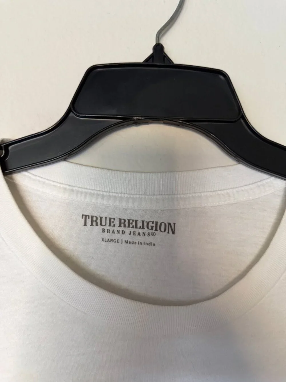 True Religion Buddha Logo Graphic T-Shirt White XL